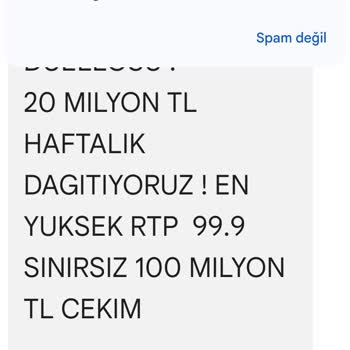Vaycasino Sürekli Gelen SMS'lerden Bıktım