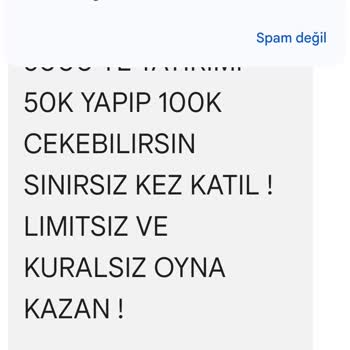 Vaycasino Sürekli Gelen SMS'lerden Bıktım