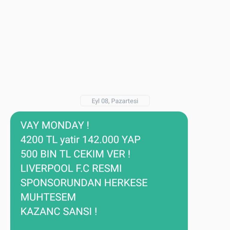 Vaycasino Sürekli Gelen SMS'lerden Bıktım
