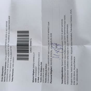 Kahve Makinesi İade Mücadelesi: Sorunlu Ürün Ve Yetersiz Müşteri Hizmetleri