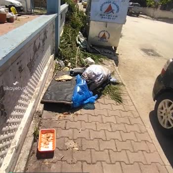 Antalya Muratpaşa Belediyesi Çöp Konteyneri Sorunu