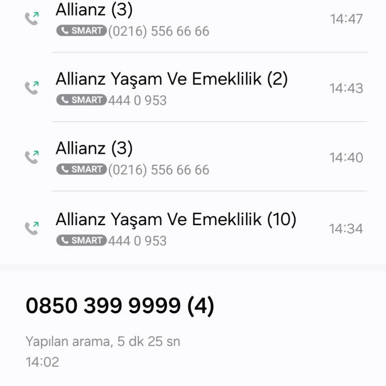 Allianz Sigorta İle İletişim Sorunları