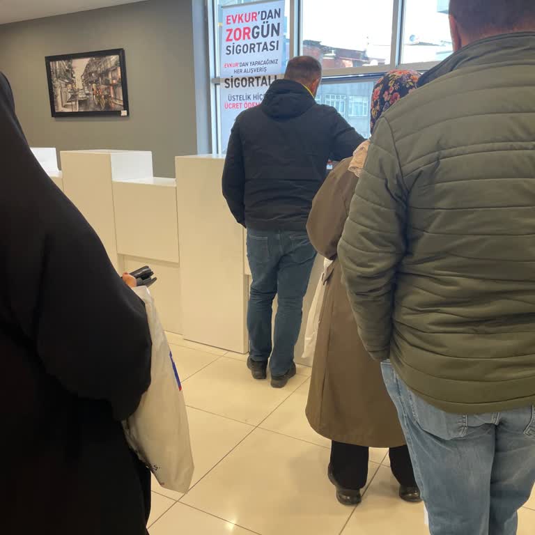 Evkur'da Tahsilat Sorunu Ve Uzun Kuyruklar