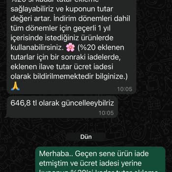 İade Sürecinde Yaşanan Sorunlar Ve Kupon Anlaşmazlığı