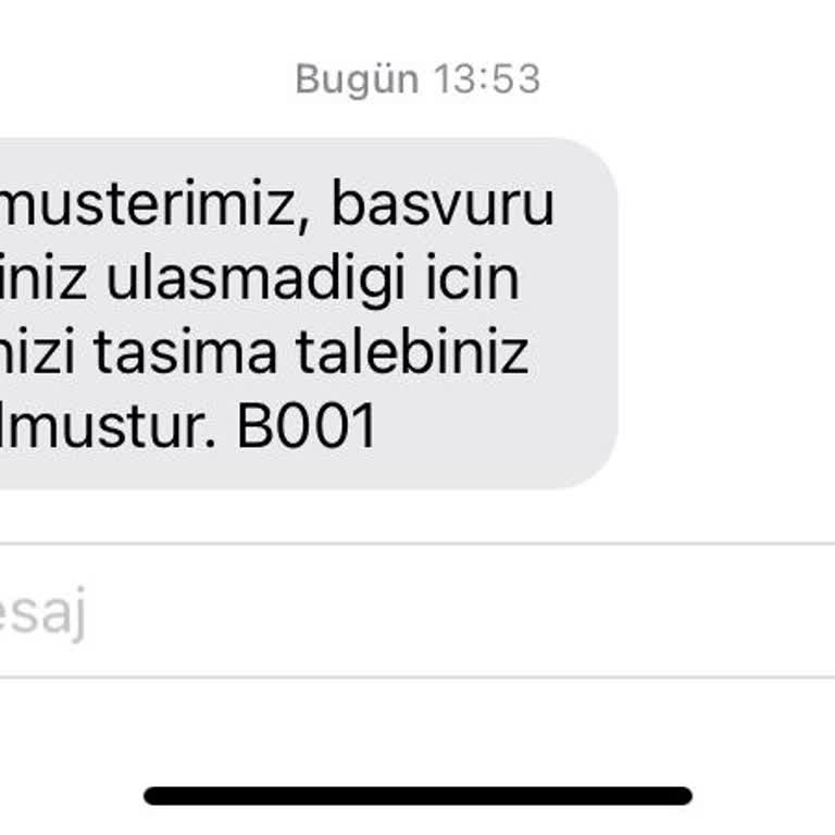 Kayıp Evraklar Yüzünden İptal Olan Başvuru