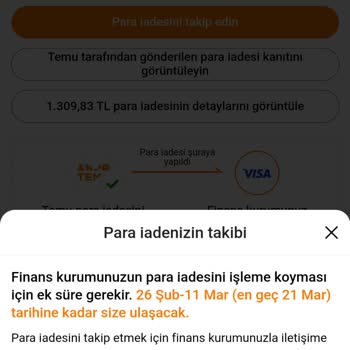 İade Beklerken Zaman Geçiyor: Temu Ve Banka Arasında Kaldım