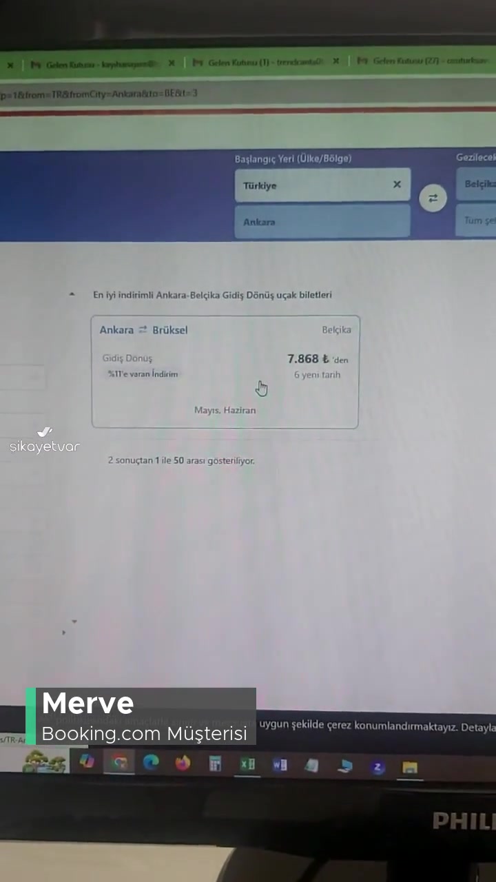 Booking.com Uçak Bileti Mağduru videonun kapak resmi