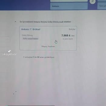 Booking.com Uçak Bileti Mağduru