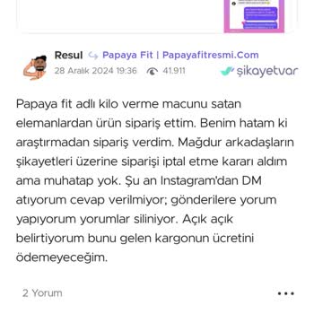 Yanıltıcı Reklamlar Ve İade Sorunlarıyla Karşılaştım