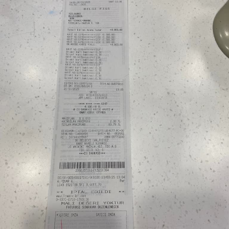 Hediye Kartı İşleminde Çifte Ödeme Ve İletişim Sorunu