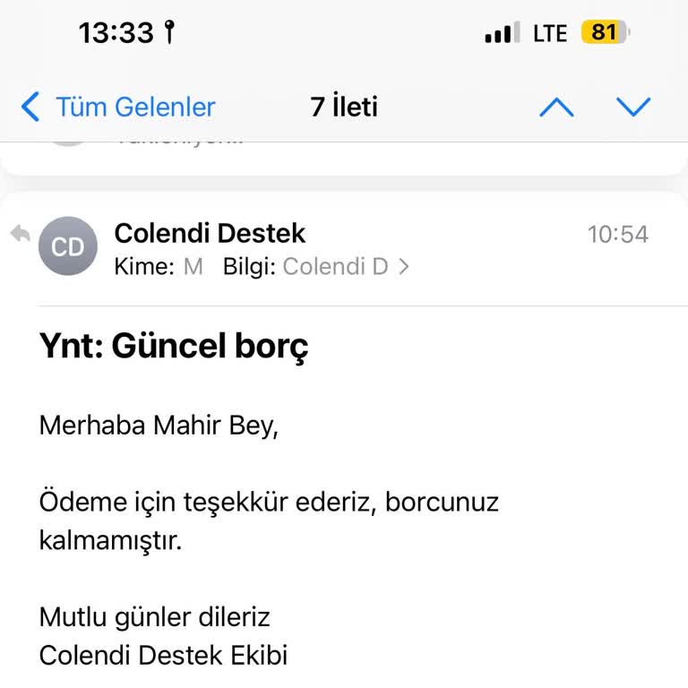 Resmi Borç Yazısı Beklerken Hayal Kırıklığı