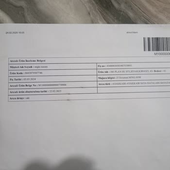 Garanti Kapsamında Hayal Kırıklığı: Ayakkabımın Değişimi Reddedildi