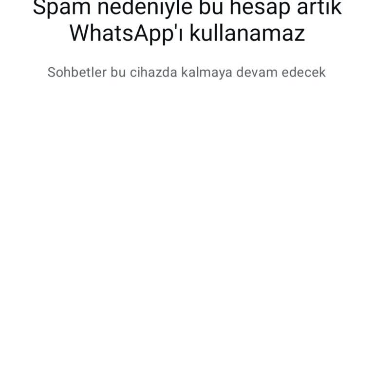 WhatsApp Hesabım Yanlışlıkla Kapatıldı, Acil Yardım Bekliyorum!