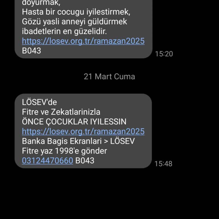 İstenmeyen SMS'ler Ve İptal Sorunu