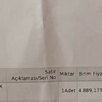 Arzum Mikser: Garanti Kapsamında Çözülmeyen Üretim Hatası