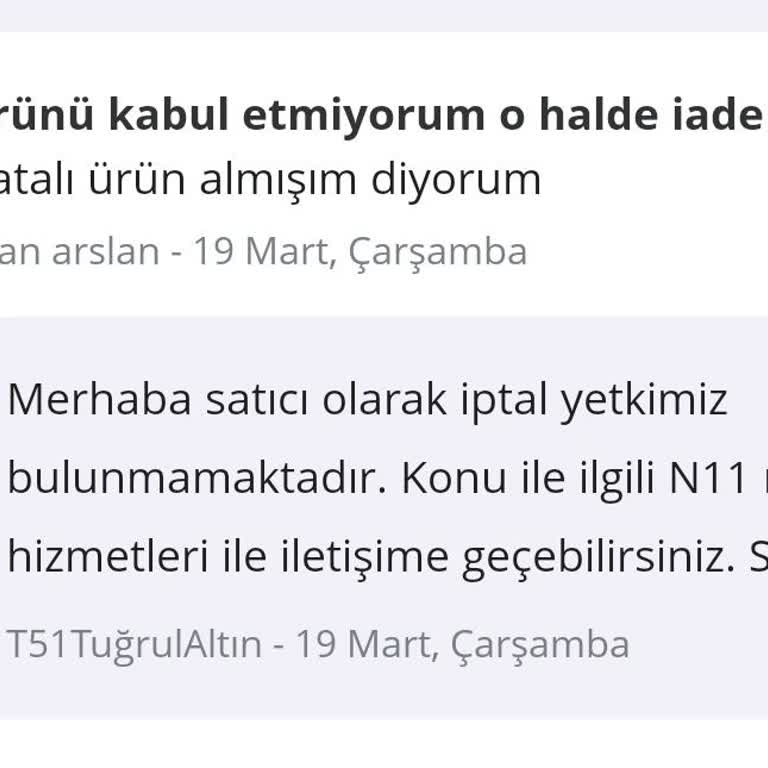 İptal Talebinde Müşteri Memnuniyetsizliği Ve Çözüm Arayışı