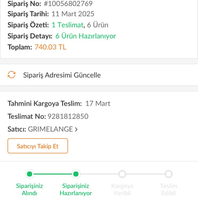 Trendyol'da Sipariş Teslimatında Ciddi Gecikme Ve İletişim Sorunu