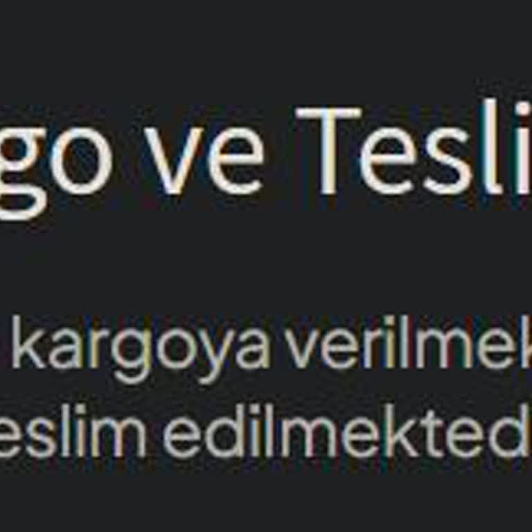 Aynı Gün Kargo Vaadi Koca Bir Yalan Mı
