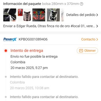 Pedido no entregado de Temu, solicito asistencia o reembolso