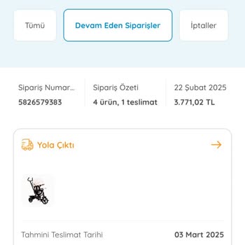 Ebebek Ve Kargo Firmasıyla Yaşanan Teslimat Sorunu