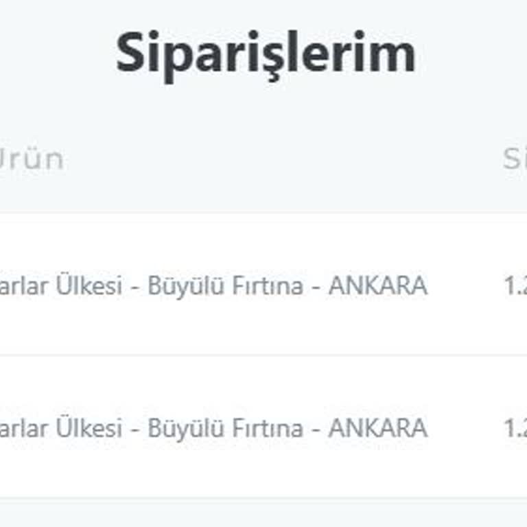 Mükerrer Sipariş Ve İletişimsizlik Sorunu