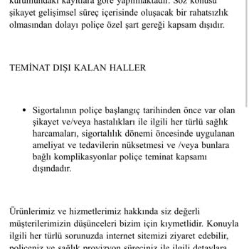 Türkiye Sigorta'nın Provizyon Reddi Mağduriyeti