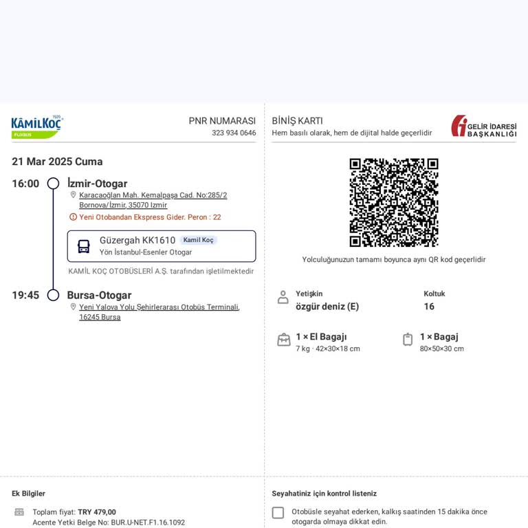 Otobüs Yolculuğunda Yaşanan Büyük Hayal Kırıklığı