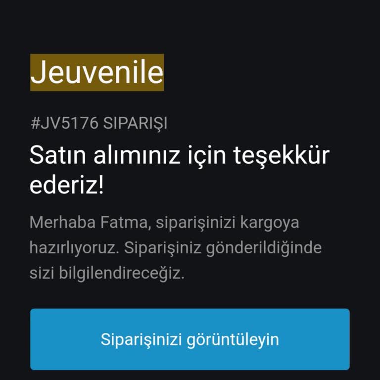 Jeuvenile'den Alışveriş Kabusu: Ücret İadesi Bekleniyor!