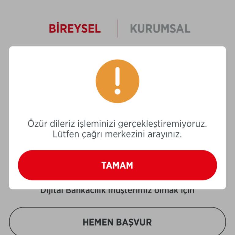 Ziraat Mobil Blokesi Mağduriyeti