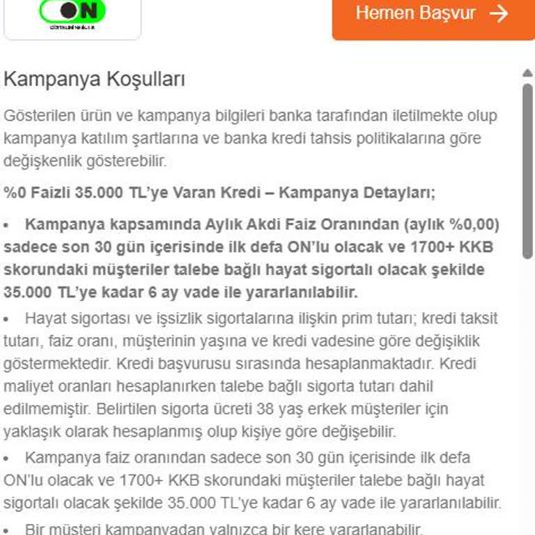 Yanıltıcı Kredi Kampanyası Ve Müşteri Hizmetleri Sorunu