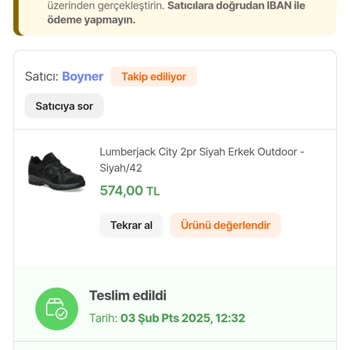 Lumberjack Ayakkabıda Büyük Hayal Kırıklığı
