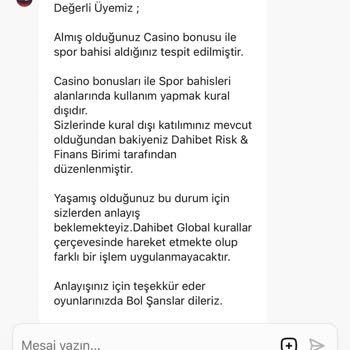 Kazançla Oynama Kuralı Mağduriyeti