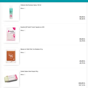 Watsons Eksik Gönderilen Ürünler Ve Yetersiz Müşteri Hizmeti