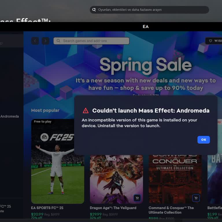I Can’t Access Mass Effect via Steam or Game Pass