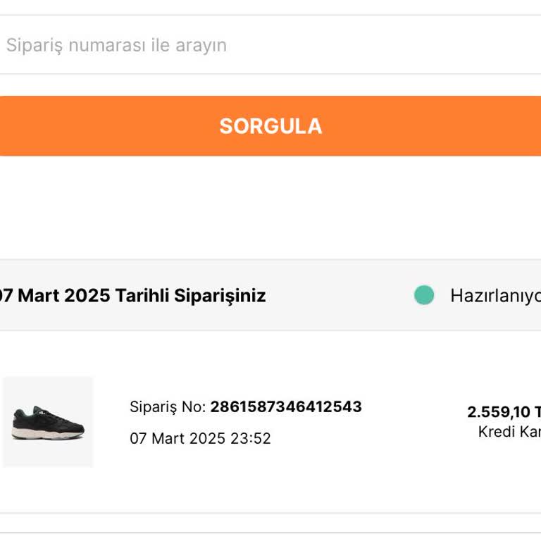 Siparişim Neden Hâlâ Hazırlanıyor?