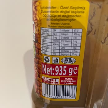 Tahin Kalitesine Güven Sorunu Ve Fiyat Çelişkisi