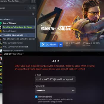 Çalınan Ubisoft Hesabım Ve Oyunlarım