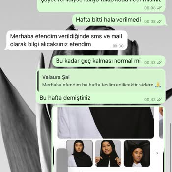 Kargoya Verilmeyen Sipariş Ve İletişim Sorunları