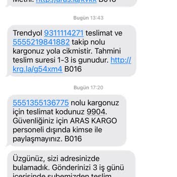 Yanıltıcı Teslimat Mesajları Ve Müşteri Mağduriyeti
