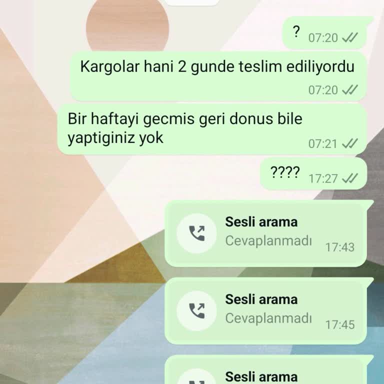 Siparişim Nerede: İletişim Sorunları Ve Gecikme