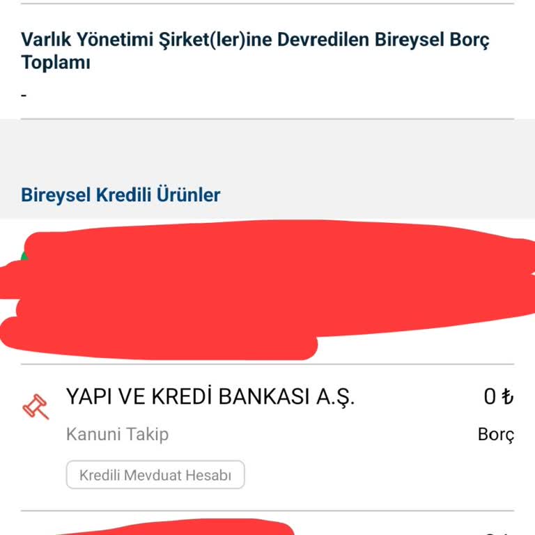 Kapalı Hesaplar Üzerinden Yanlış Takip Ve Kredi Notu Sorunu