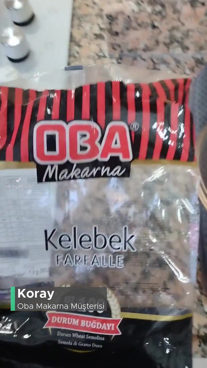 Oba Makarna Kelebek Serisinden Böcek Çıktı! videonun kapak resmi