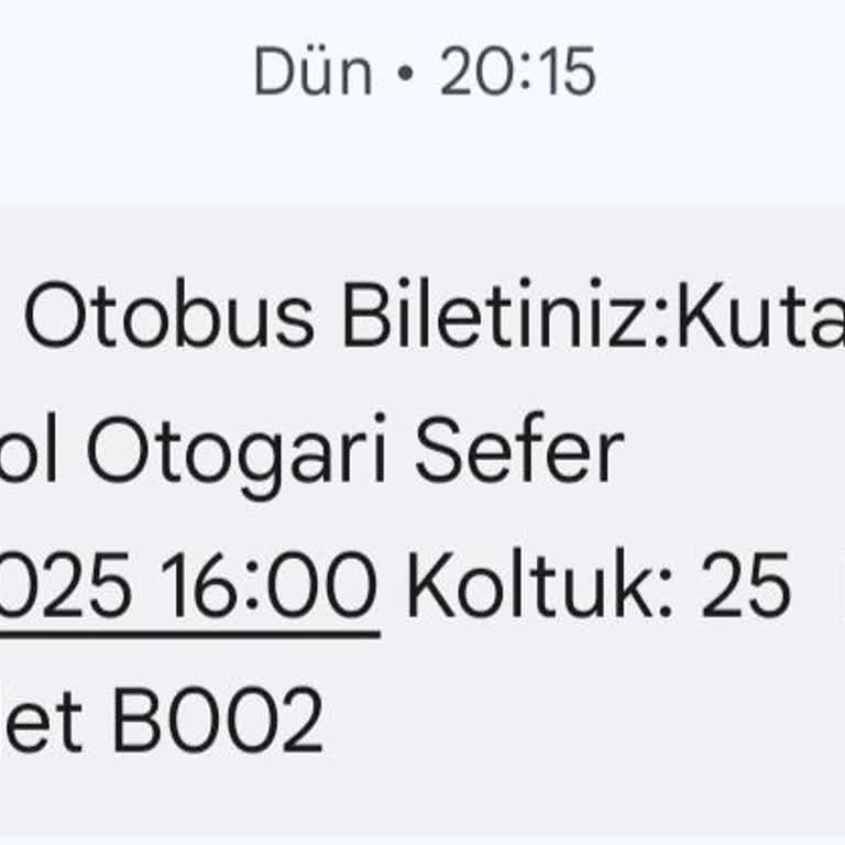 Otobüs Saatlerinde Sürekli Gecikme Sorunu