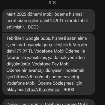 Hatalı Mobil Ödeme Ve İptal Sorunu
