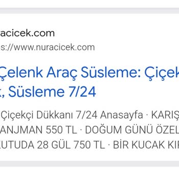 Nuracicek.com Yanıltması