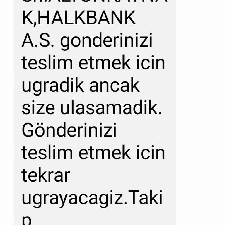 Teslimat Sorunu Ve Randevu İhlali
