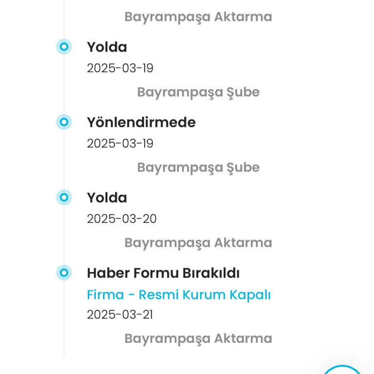 Zara Kargo Teslimatında Gecikme Ve İlerleme Yok