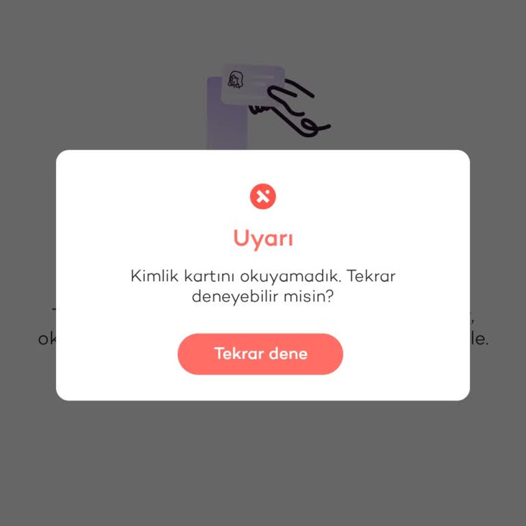 Kimlik Doğrulama Sorunu Ve NFC Hatası