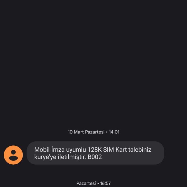 Mobil İmza Teslimatında Turkcell'in İletişim Sorunu