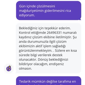 Özensiz Paketleme Ve Eksik Ürün Sorunu